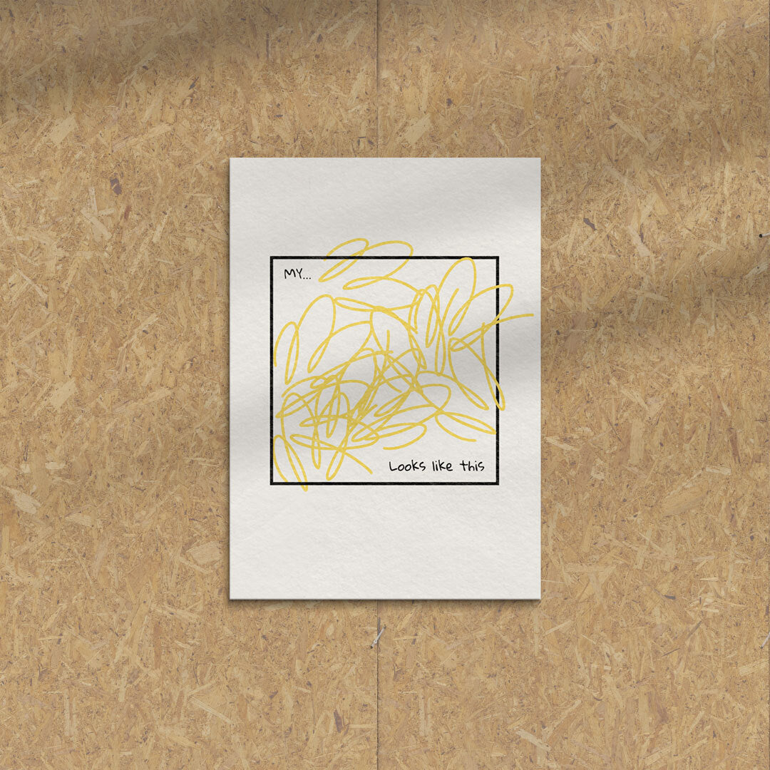 Mess A5 Print